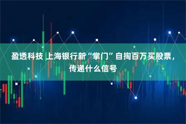 盈透科技 上海银行新“掌门”自掏百万买股票，传递什么信号